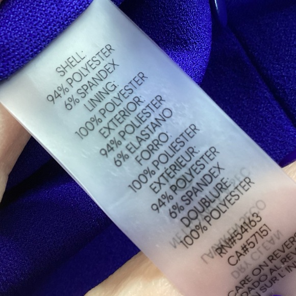 Calvin Klein Off Shoulder Ruffle Sleeve Sheath Dress 12 - Picture 12 of 12